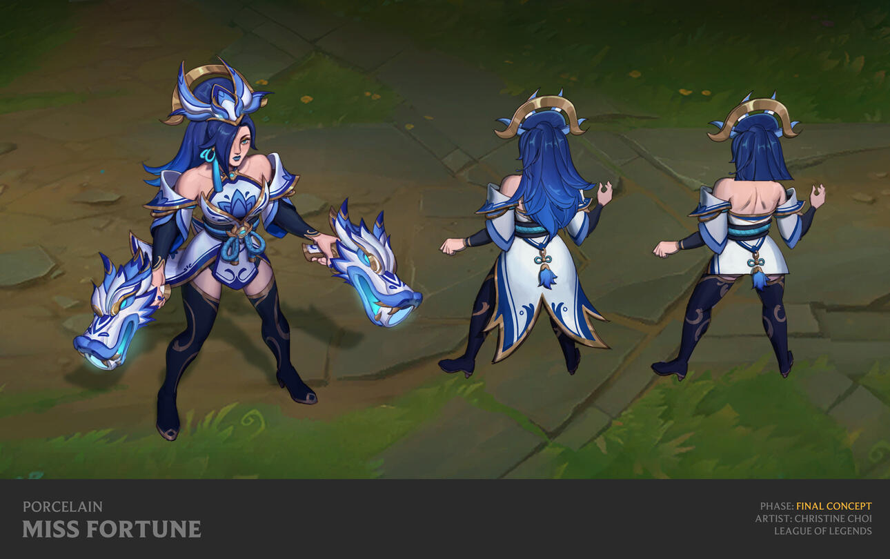 PORCELAIN MISS FORTUNE